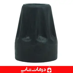 پاشنه عصا کد 02 قطر داخلی 18 میلیمتر لاستیک ته عصا