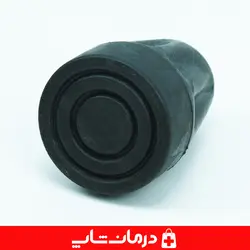 پاشنه عصا کد 02 قطر داخلی 18 میلیمتر لاستیک ته عصا