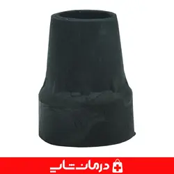 پاشنه عصا کد ۰۱ قطر داخلی ۲۱ میلیمتر لاستیک ته عصا