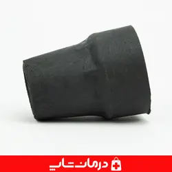 پاشنه عصا کد ۰۱ قطر داخلی ۲۱ میلیمتر لاستیک ته عصا