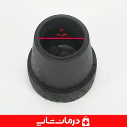 پاشنه عصا ۱۸ میلیمتر پاشنه عصا زیر بغل و عصا چوبی