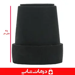 پاشنه عصا ۱۸ میلیمتر پاشنه عصا زیر بغل و عصا چوبی
