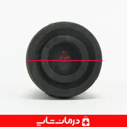 پاشنه عصا ۱۸ میلیمتر پاشنه عصا زیر بغل و عصا چوبی