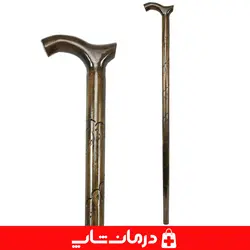 عصای چوبی کد 07 چوب سفید عصا پیاده روی سالمندان