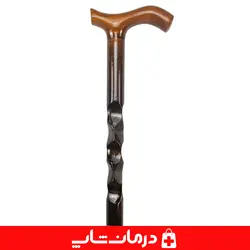 عصای چوبی کد 06 چوب سفید عصا پیاده روی سالمندان