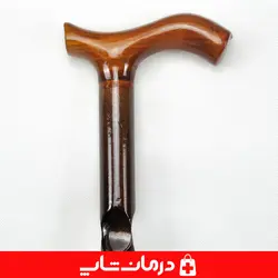 عصای چوبی کد 06 چوب سفید عصا پیاده روی سالمندان