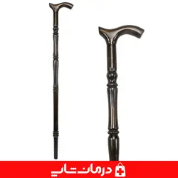 عصا چوبی کد 03 جنس چوب سفید عصا پیاده روی چوبی شیک