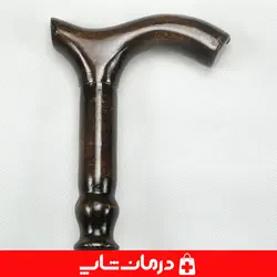 عصا چوبی کد 03 جنس چوب سفید عصا پیاده روی چوبی شیک