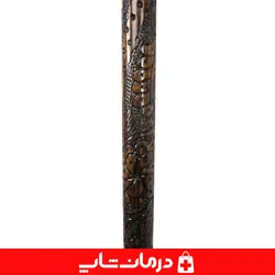 عصا چوبی کد 02 جنس چوب سفید عصای پیاده روی سالمندان