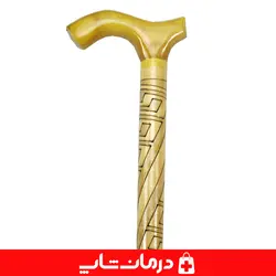 عصا چوبی کد 01 جنس چوب سفید عصا چوبی پیاده روی سالمندان
