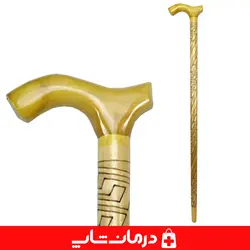 عصا چوبی کد 01 جنس چوب سفید عصا چوبی پیاده روی سالمندان