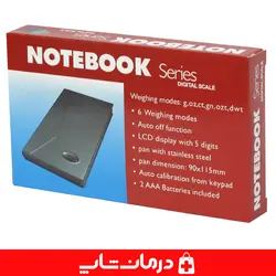 ترازو جیبی دقیق نوت بوک 2000 گرمی ترازو دیجیتال تاشو notebook