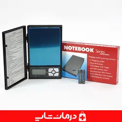 ترازو جیبی دقیق نوت بوک 2000 گرمی ترازو دیجیتال تاشو notebook