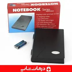 ترازو جیبی دقیق نوت بوک 2000 گرمی ترازو دیجیتال تاشو notebook