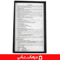 ترازو جیبی دقیق نوت بوک 2000 گرمی ترازو دیجیتال تاشو notebook