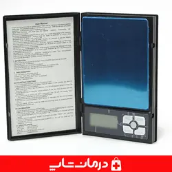 ترازو جیبی دقیق نوت بوک 2000 گرمی ترازو دیجیتال تاشو notebook