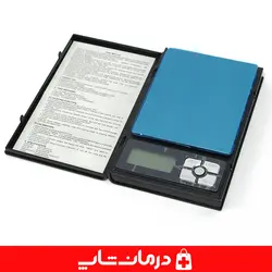 ترازو جیبی دقیق نوت بوک 2000 گرمی ترازو دیجیتال تاشو notebook