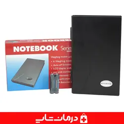ترازو جیبی دقیق نوت بوک 2000 گرمی ترازو دیجیتال تاشو notebook