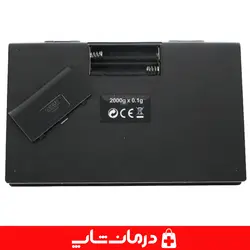 ترازو جیبی دقیق نوت بوک 2000 گرمی ترازو دیجیتال تاشو notebook