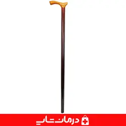 عصای پیاده روی چوبی چوب سفید عصا چوبی ساده