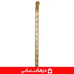 عصا چوبی طرحدار سالمندان عصای پیاده روی چوب سفید