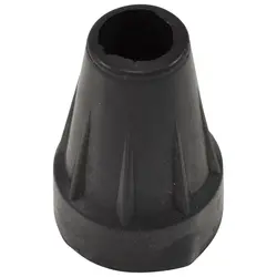 پاشنه عصا زیر بغل قطر 22 میلیمتر بسته 1 عددی پاشنه لاستیکی عصا