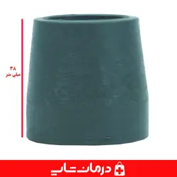 پاشنه عصا ۲۵ میلیمتر پاشنه واکر لاستیک ته عصا