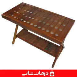 استند عصا میز مخصوص قرار گیری عصا دارای 56 محل قرار گیری عصا