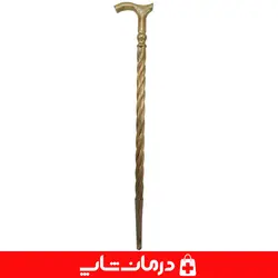 عصا چوبی طرحدار چوب گردو عصای پیاده روی چوبی