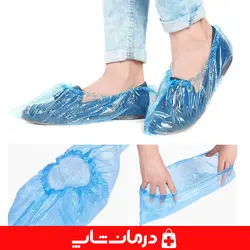 کاور کفش یکبار مصرف بسته 200 عددی پاپوش نایلونی کش دار