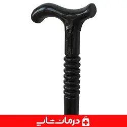 عصا چوبی کد 16 جنس چوب سفید عصای چوبی شیک عصا پیاده روی سالمند