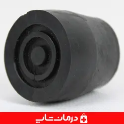 پاشنه واکر فلزی 27 میلی متر پاشنه واکر آلومینیومی لاستیک ته عصا