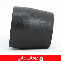 پاشنه واکر فلزی 27 میلی متر پاشنه واکر آلومینیومی لاستیک ته عصا