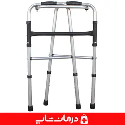 واکر تاشو آلومینیومی ساده واکر حلزونی قابل تنظیم