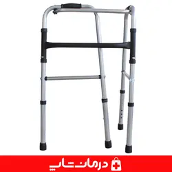 واکر تاشو آلومینیومی ساده واکر حلزونی قابل تنظیم