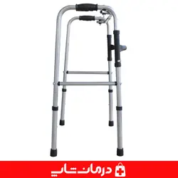 واکر تاشو آلومینیومی ساده واکر حلزونی قابل تنظیم