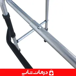 واکر تاشو آلومینیومی ساده واکر حلزونی قابل تنظیم