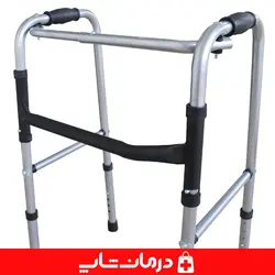 واکر تاشو آلومینیومی ساده واکر حلزونی قابل تنظیم