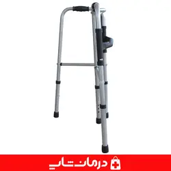 واکر تاشو آلومینیومی ساده واکر حلزونی قابل تنظیم
