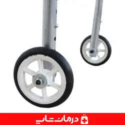 واکر چرخدار تاشو آلومینیومی قابل تنظیم واکر حلزونی چرخدار