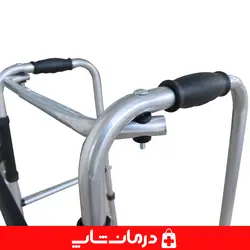واکر چرخدار تاشو آلومینیومی قابل تنظیم واکر حلزونی چرخدار