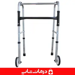 واکر چرخدار تاشو آلومینیومی قابل تنظیم واکر حلزونی چرخدار