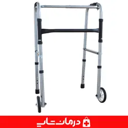 واکر چرخدار تاشو آلومینیومی قابل تنظیم واکر حلزونی چرخدار