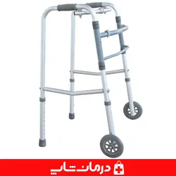 واکر تاشو چرخدار ایپکا ipka واکر چرخ دار حلزونی تاشو آلومینومی قابل تنظیم
