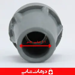 لاستیک ته عصا 21 میل پاشنه عصا ابعاد 53*41*21