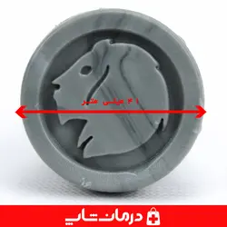 لاستیک ته عصا 21 میل پاشنه عصا ابعاد 53*41*21