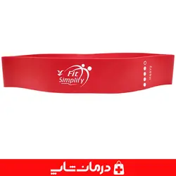 کش پیلاتس لاتکس باند بسه 5 عددی کش لوپ fit simplify