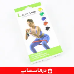 کش پیلاتس لاتکس باند بسه 5 عددی کش لوپ fit simplify