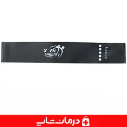 کش پیلاتس لاتکس باند بسه 5 عددی کش لوپ fit simplify