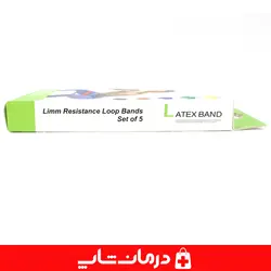 کش پیلاتس لاتکس باند بسه 5 عددی کش لوپ fit simplify